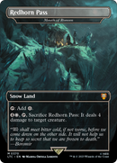 Mouth of Ronom (LTC-370) - Tales of Middle-earth Commander / Redhorn Pass (Borderless) Foil