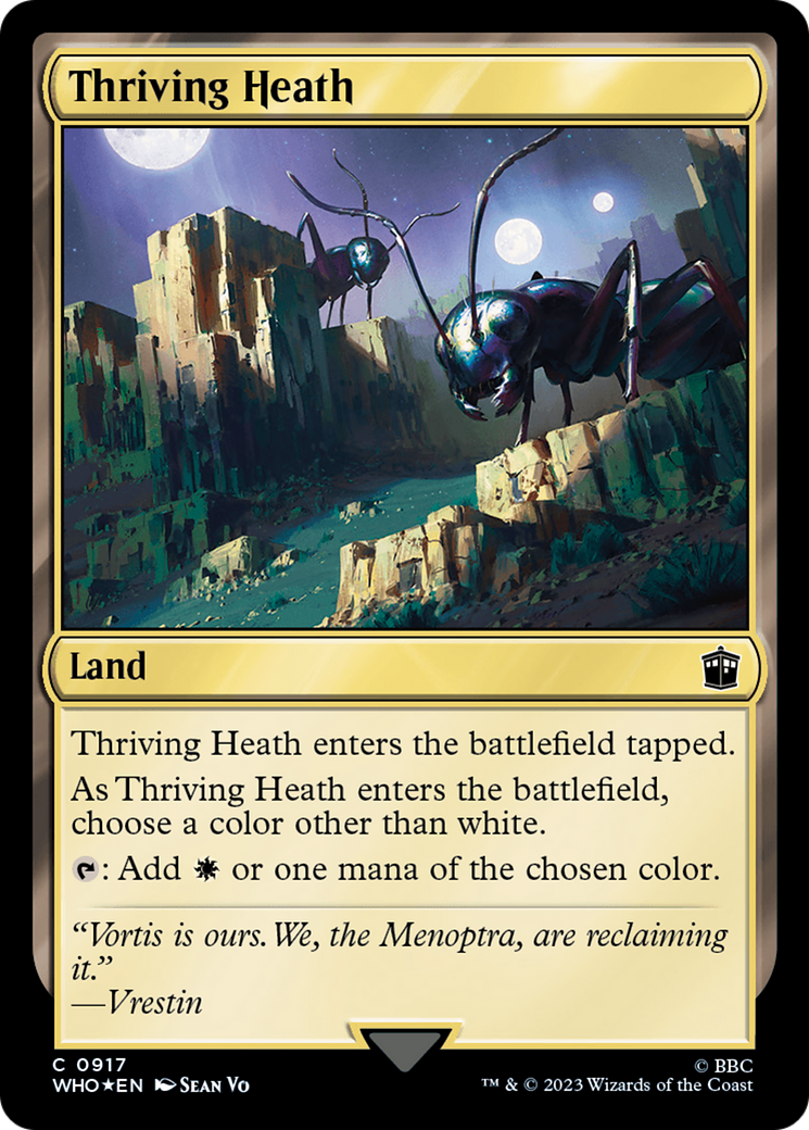 Thriving Heath (WHO-917) - Doctor Who Foil