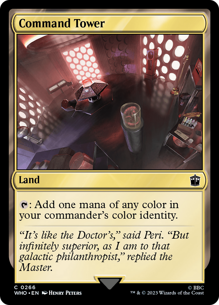 Command Tower (WHO-266) - Doctor Who