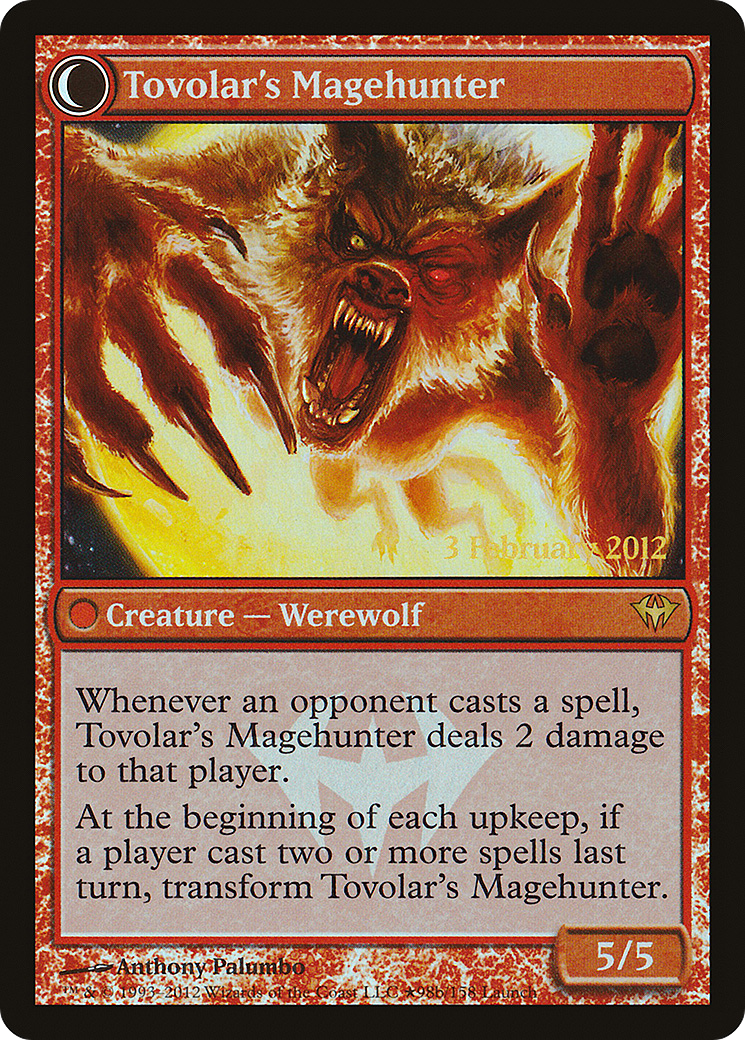 Mondronen Shaman // Tovolar's Magehunter (LARP-098) - Dark Ascension Promos: (Double Faced Transform) Foil