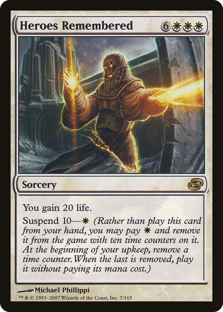 Heroes Remembered (PLC-007) - Planar Chaos Foil