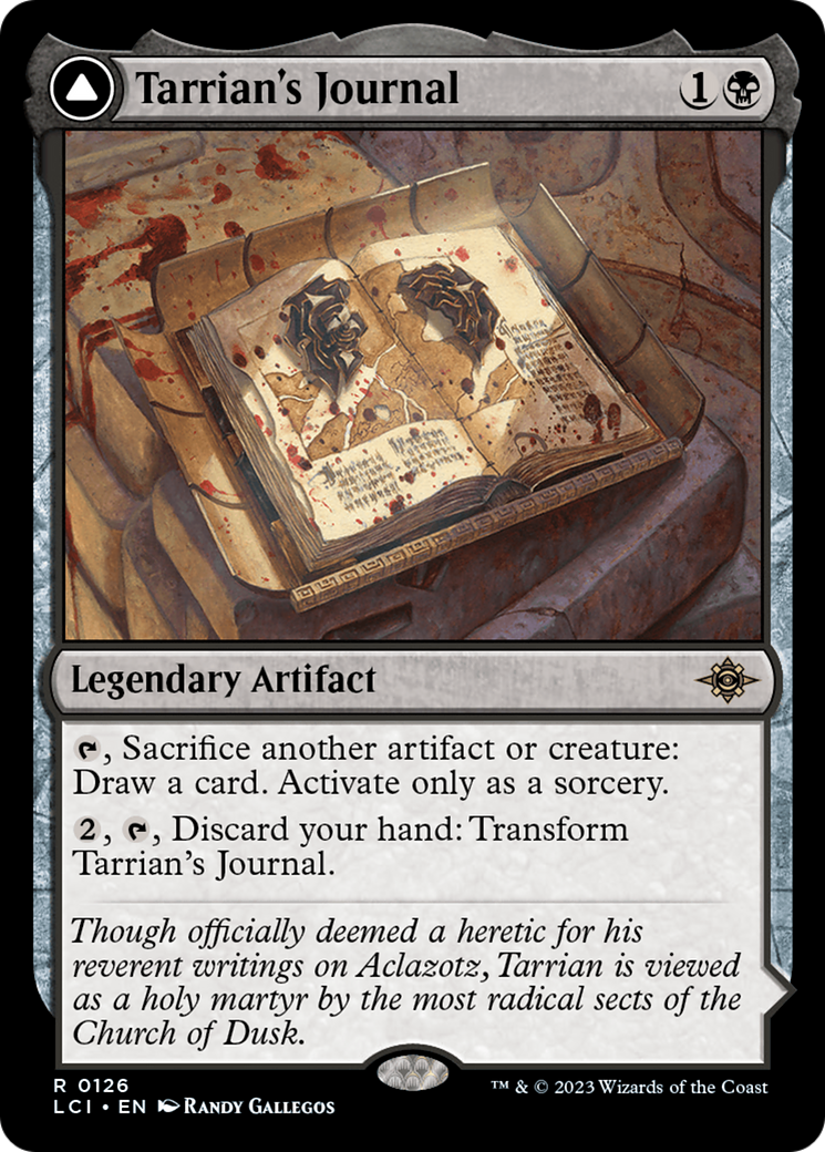 Tarrian's Journal // The Tomb of Aclazotz (LCI-126) - The Lost Caverns of Ixalan Foil