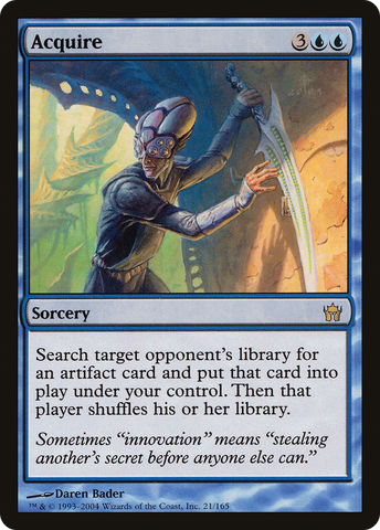 Acquire (5DN-021) - Fifth Dawn Foil