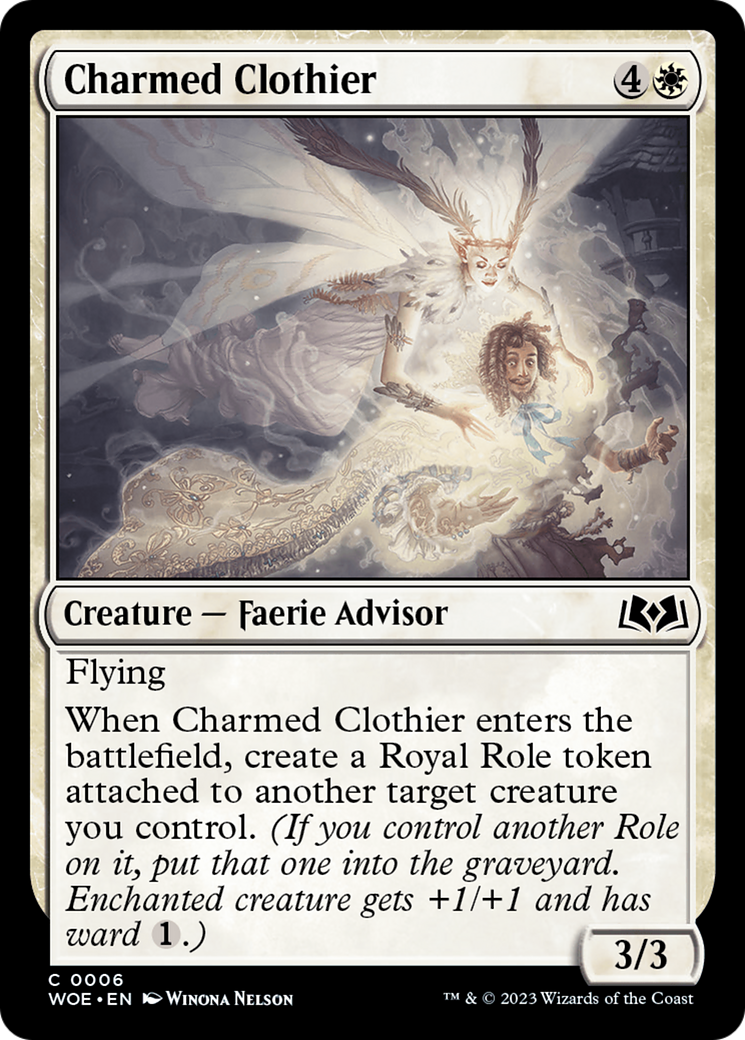 Charmed Clothier (WOE-006) - Wilds of Eldraine