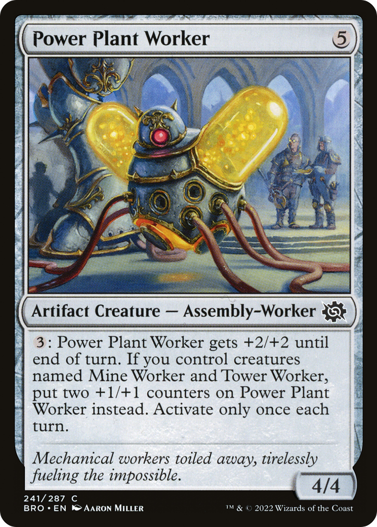 Power Plant Worker (BRO-241) - The Brothers' War