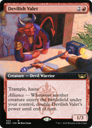 Devilish Valet (SNC-423) - Streets of New Capenna: (Extended Art) Foil