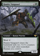 Hamlet Vanguard (VOW-389) - Innistrad: Crimson Vow: (Extended Art) Foil
