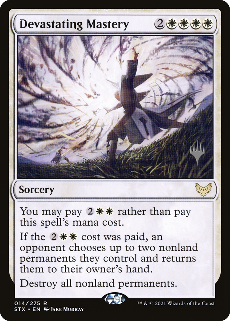 Devastating Mastery (PPSTX-14P) - Strixhaven: School of Mages Promos