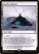 Faceless Haven (PPKHM-255P) - Kaldheim Promos: (snow) Foil