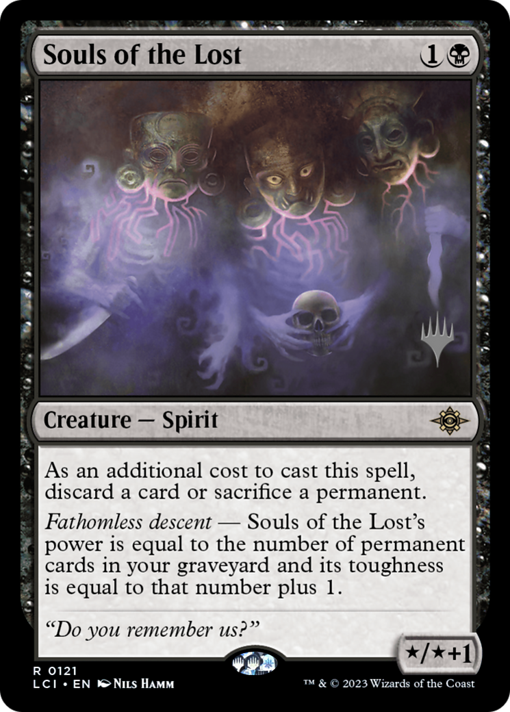 Souls of the Lost (PPLCI-121) - The Lost Caverns of Ixalan Promos Foil
