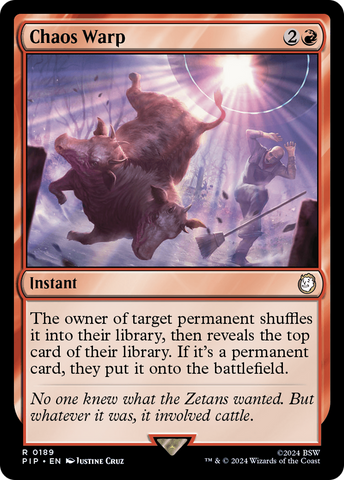 Chaos Warp (PIP-189) - Fallout