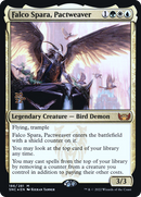 Falco Spara, Pactweaver (PRE-186S) - Streets of New Capenna Promos Foil