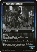 Soulcipher Board // Cipherbound Spirit (DBL-346) - Innistrad: Double Feature: (Double Faced Transform)