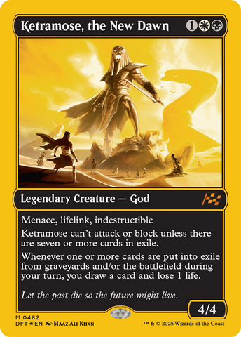 Ketramose, the New Dawn (DFT-482) - Aetherdrift Foil
