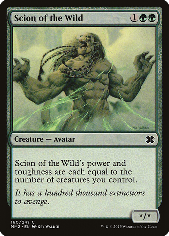 Scion of the Wild (MM2-160) - Modern Masters 2015