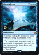 Omniscience (PRE-161) - Foundations Promos: (enchantment) Foil