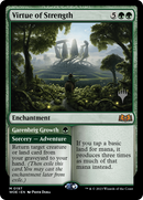Virtue of Strength // Garenbrig Growth (PPWOE-197) - Wilds of Eldraine Promos