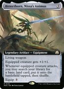Bitterthorn, Nissa's Animus (MOC-132) - March of the Machine Commander: (Extended Art) Foil