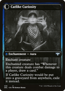 Mischievous Catgeist // Catlike Curiosity (DBL-336) - Innistrad: Double Feature: (Double Faced Transform) Foil