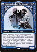 Cosima, God of the Voyage // The Omenkeel (KHM-303) - Kaldheim: (Showcase) Foil