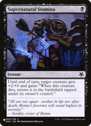 Supernatural Stamina (LIST-GN3-62) - The List