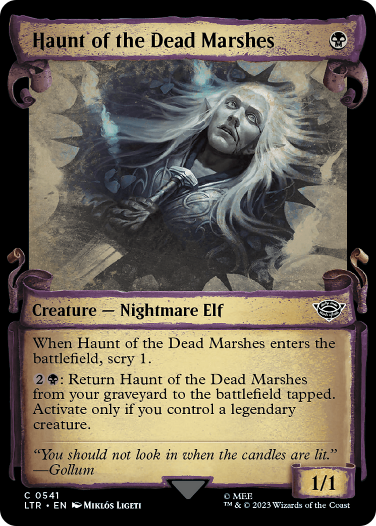 Haunt of the Dead Marshes (LTR-541) - The Lord of the Rings: Tales of Middle-earth: (Showcase)