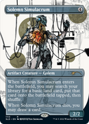 Solemn Simulacrum (SLD-1113) - Secret Lair Drop (Borderless) Foil
