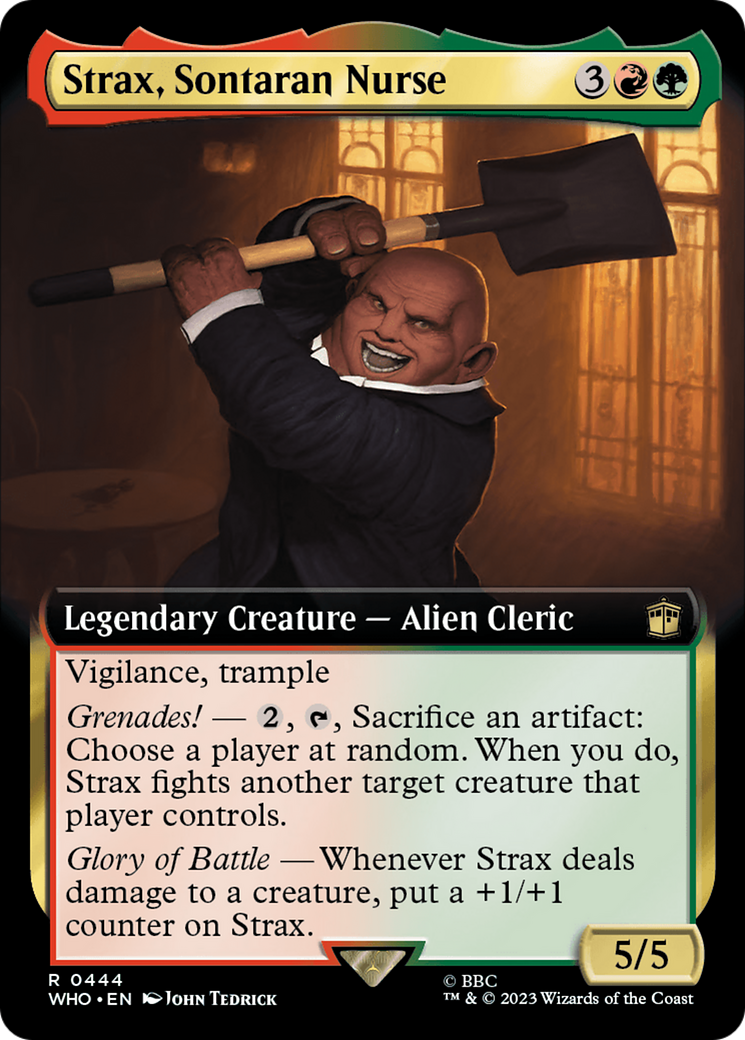 Strax, Sontaran Nurse (WHO-444) - Doctor Who: (Extended Art) Foil