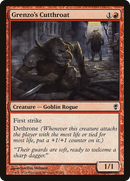 Grenzo's Cutthroat (CNS-032) - Conspiracy Foil