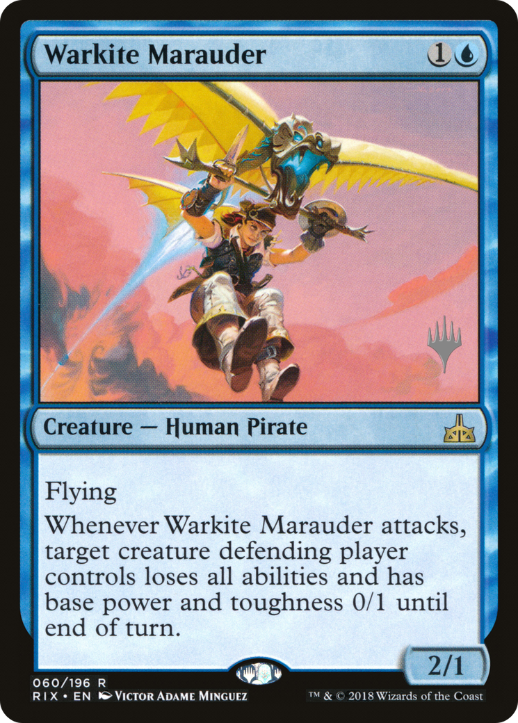 Warkite Marauder (PPM20-60P) - Rivals of Ixalan Promos Foil