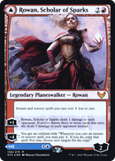 Rowan, Scholar of Sparks // Will, Scholar of Frost (PRE-156) - Strixhaven: School of Mages Promos Foil