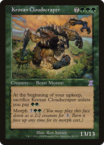 Krosan Cloudscraper (TSB-082) - Time Spiral Timeshifted Foil
