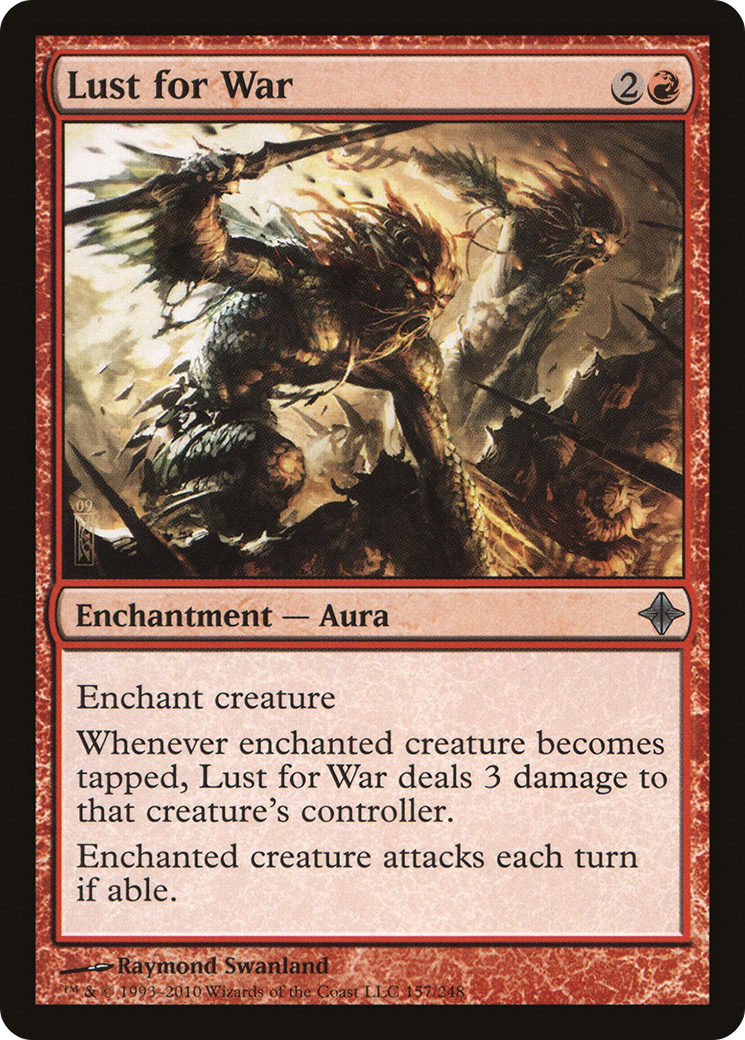 Lust for War (ROE-157) - Rise of the Eldrazi