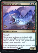 Sarinth Greatwurm (PRE-220S) - The Brothers' War Promos Foil