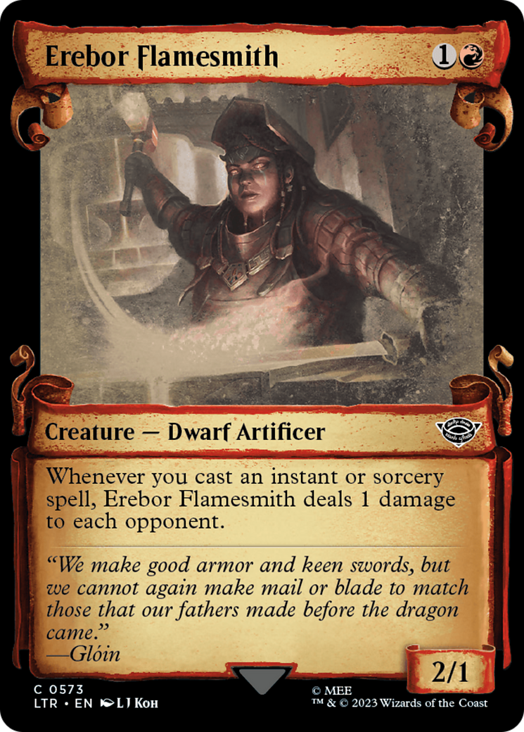 Erebor Flamesmith (LTR-573) - The Lord of the Rings: Tales of Middle-earth: (Showcase)