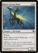 Rune-Cervin Rider (SHM-020) - Shadowmoor