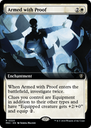 Armed with Proof (Extended Art) (MKC-320) - Murders at Karlov Manor Commander: (Extended Art)