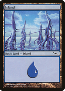 Island (MRD-293) - Mirrodin Foil