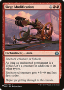 Siege Modification (LIST-099/184) - The List