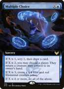 Multiple Choice (STX-298) - Strixhaven: School of Mages: (Extended Art) Foil