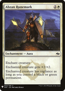 Abzan Runemark (LIST-FRF-3) - The List