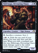Hidetsugu, Devouring Chaos (PRE-99S) - Kamigawa: Neon Dynasty Promos Foil