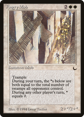 Angry Mob (DRK-) - The Dark