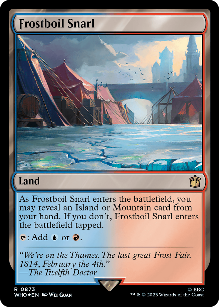 Frostboil Snarl (WHO-873) - Doctor Who Foil