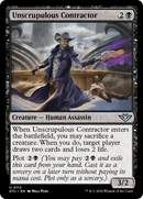 Unscrupulous Contractor (OTJ-112) - Outlaws of Thunder Junction Foil