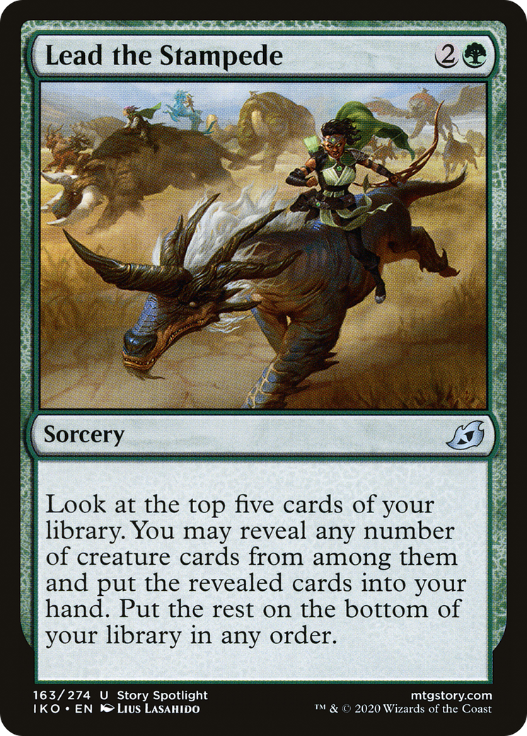 Lead the Stampede (IKO-163) - Ikoria: Lair of Behemoths