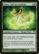 Azusa, Lost but Seeking (CHK-201) - Champions of Kamigawa