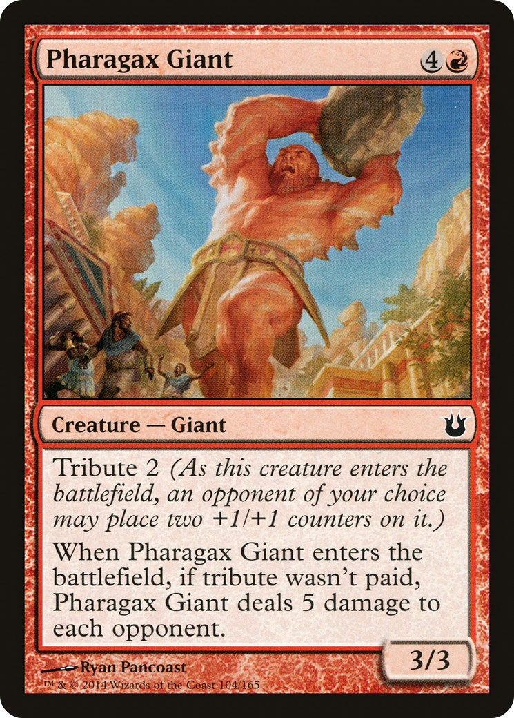 Pharagax Giant (BNG-104) - Born of the Gods Foil