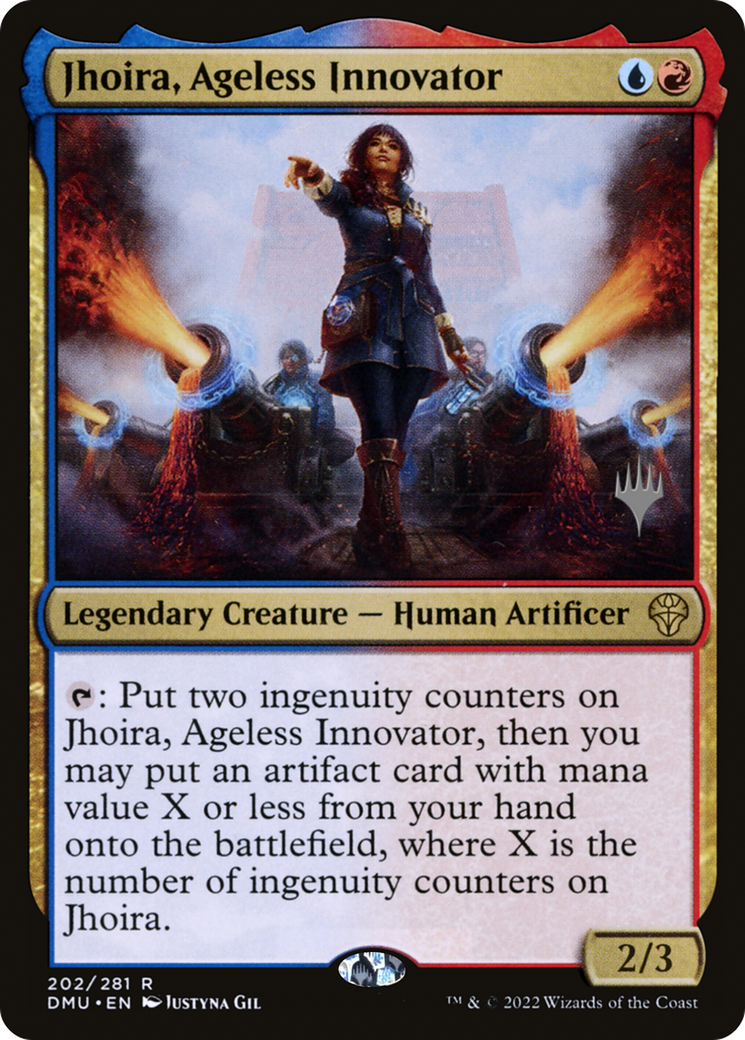 Jhoira, Ageless Innovator (PPDMU-202P) - Dominaria United Promos