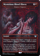 Vampires' Vengeance (VOW-339) - Innistrad: Crimson Vow / Mysterious Blood Illness (Borderless) Foil